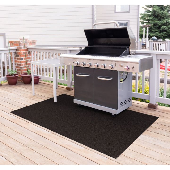 Grillin Alusmatto Popparilli 133 x 180 cm Tummanruskea