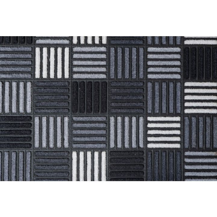 Kynnysmatto Sandudd harmaa 45 x 75 cm