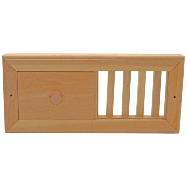 Venttiiliritilä liukuovella Saunia 30 x 13 cm