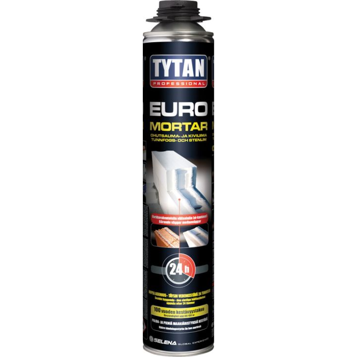 Ohutsauma- ja kiviliima Tytan Euro Mortar 870 ml