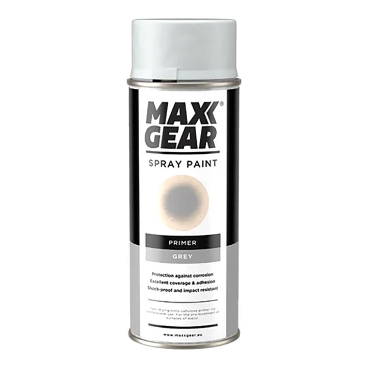 Spraypohjamaali Maxx Gear vaaleanharmaa 400 ml