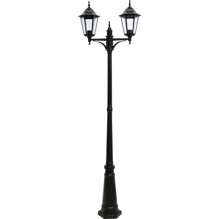 Pylväsvalaisin Airam Kartano Musta 225 cm 2-os