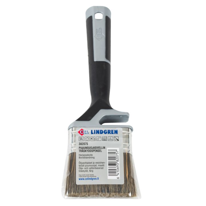 Puunsuojasivellin C.E.Lindgren 75 mm Sekoiteharjas