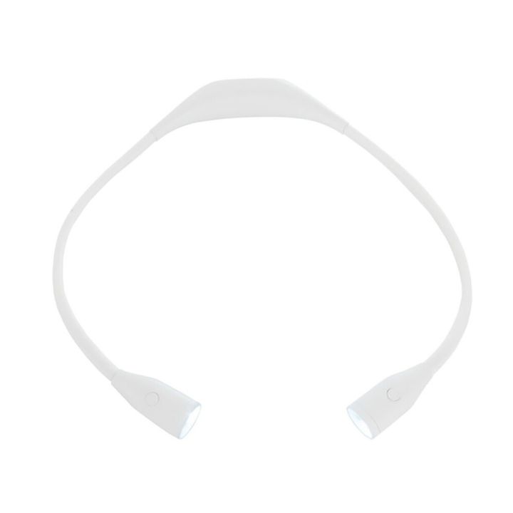 LED Luku- ja käsityövalo Airam USB-ladattava Valkoinen 68 cm