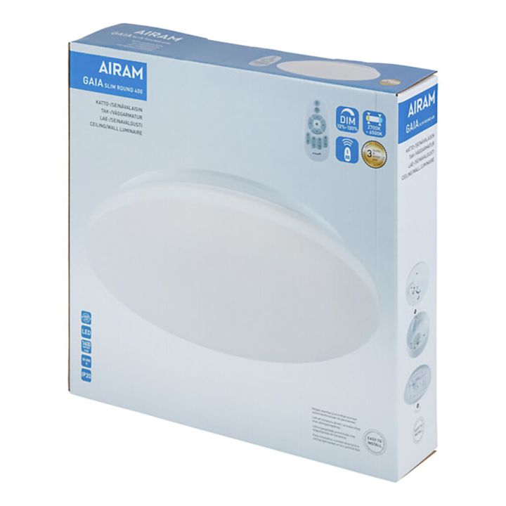 Plafondi Airam Gaia Slim R Ø 40 cm