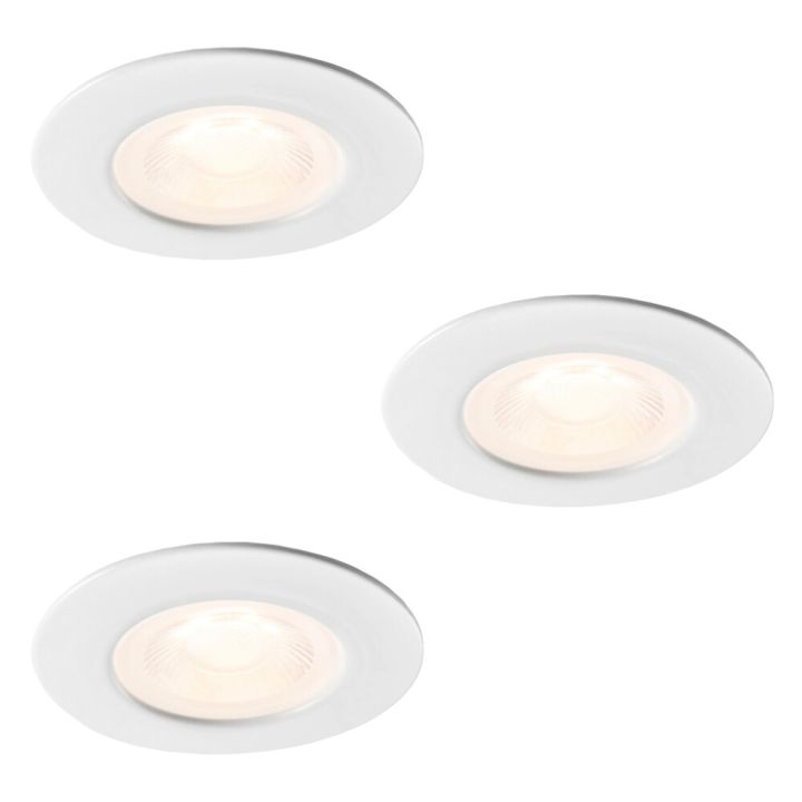 Alasvalo Airam Fio Fix IP44 valkoinen 3 kpl