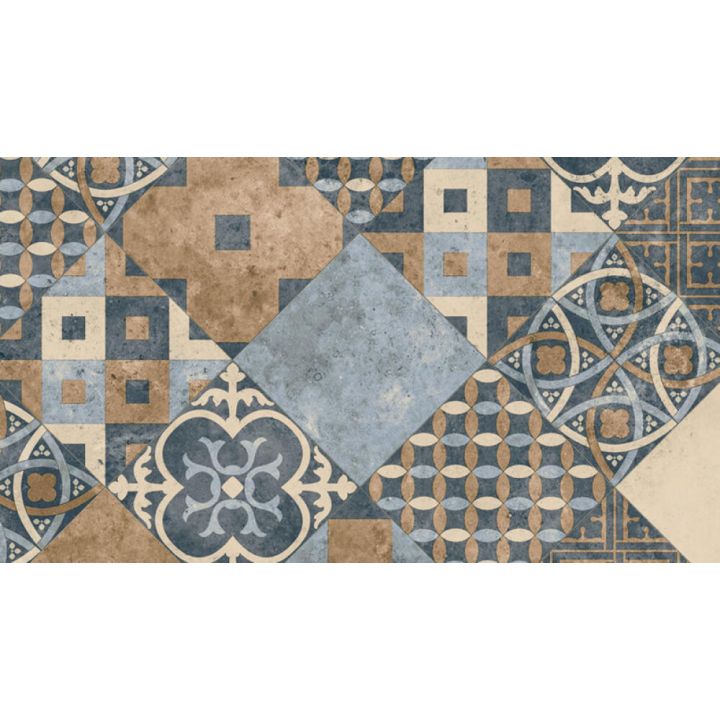Vinyylimatto Tarkett Iconik 260D Zaragoza Tile Indigo 2 m