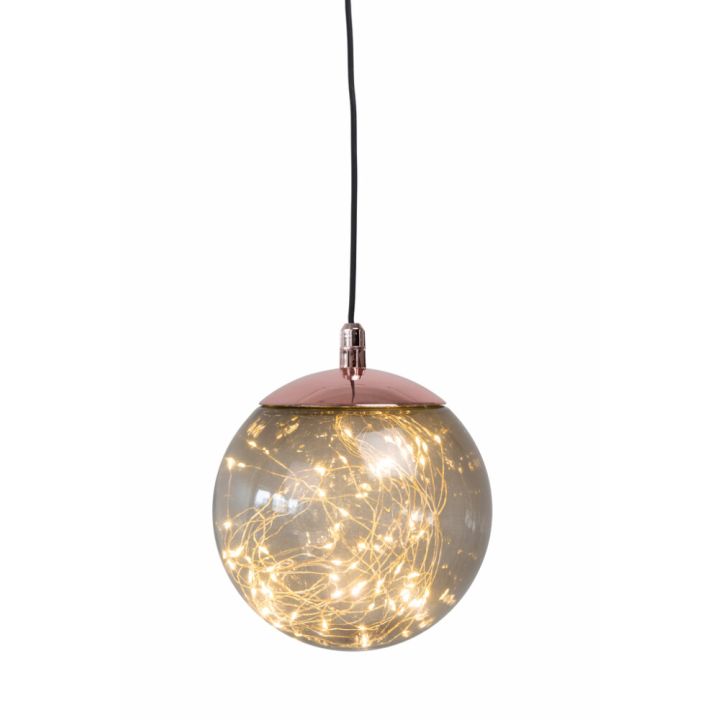 LED-koristevalo Airam Tirandi smoke Ø 20 cm