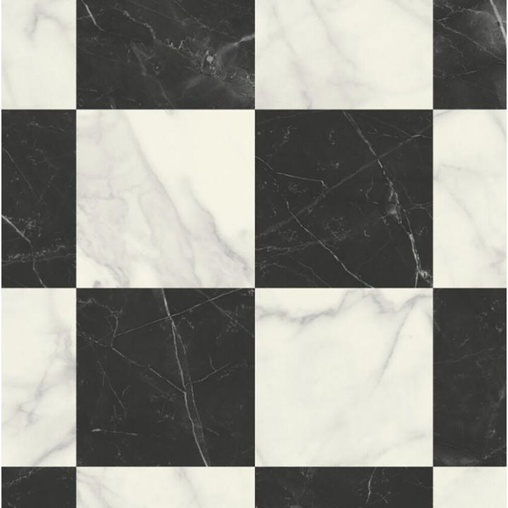 Vinyylimatto Tarkett Iconik T-Extra Logis Black & White 3 m