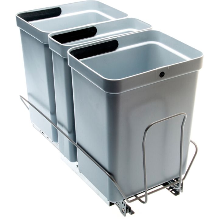 Jätesankovaunu Mever 2 x 10 l + 5 l