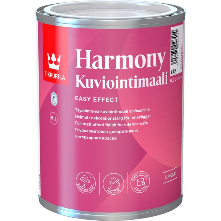 Kuviointimaali Tikkurila Harmony  0,9 l