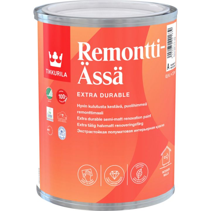 Sisämaali Tikkurila Remontti-Ässä