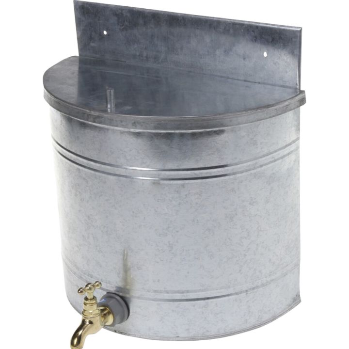 Pesusäiliö seinälle 10 l sinkitty