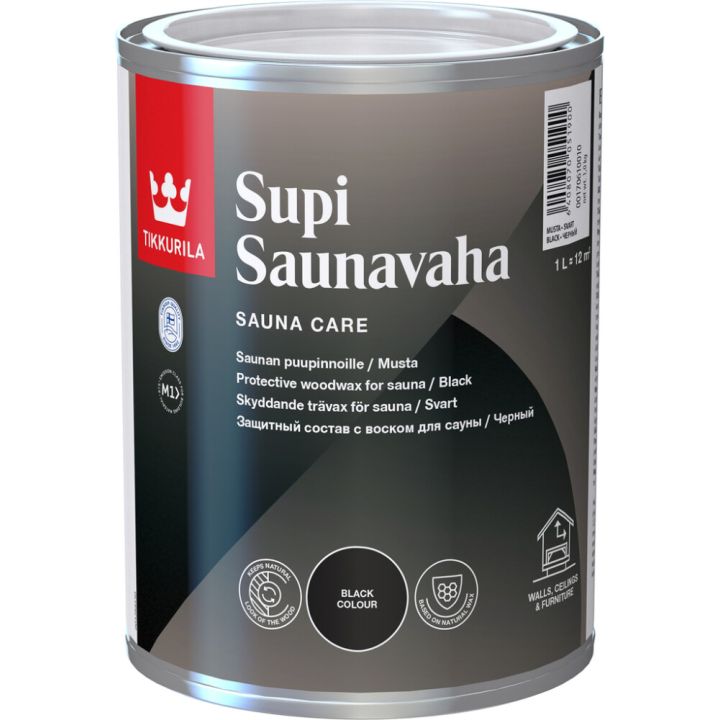 Saunavaha Supi Tikkurila Musta