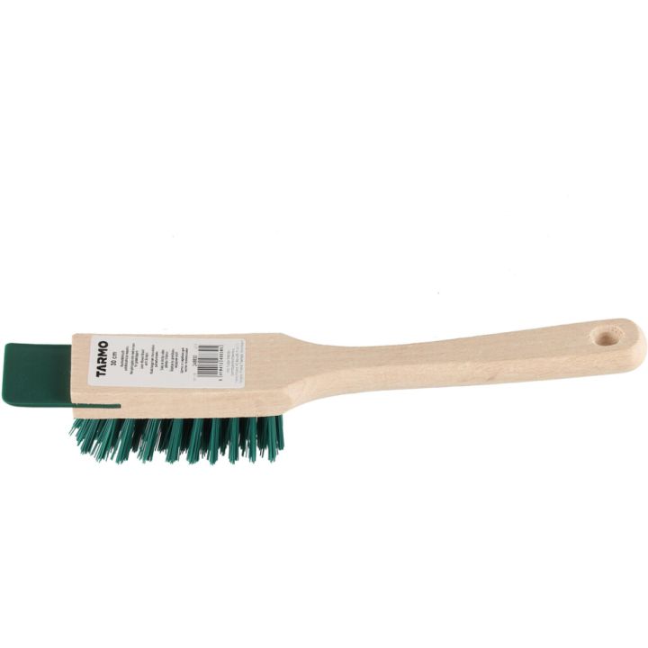 Ruohonleikkurin puhdistusharja Tarmo raapalla 30,5 cm