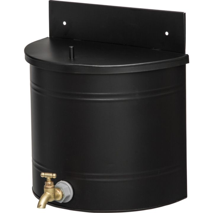 Pesusäiliö seinälle 10 l mattamusta