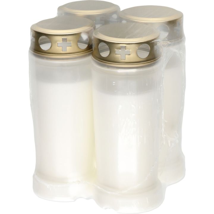 Hautakynttilä 90 h 4 kpl