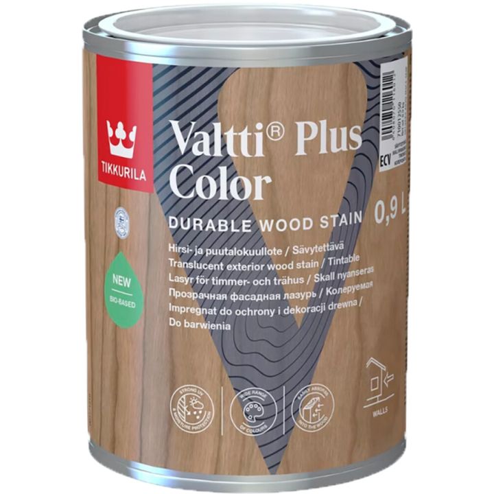 Kuullote Valtti Tikkurila Plus Color ECV 0,9 l