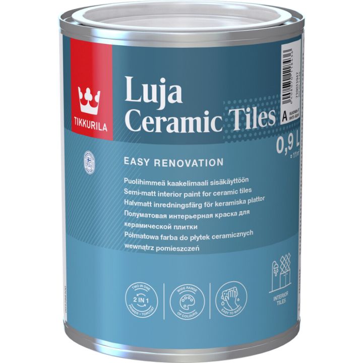 Kaakelimaali Tikkurila Luja Ceramic Tiles