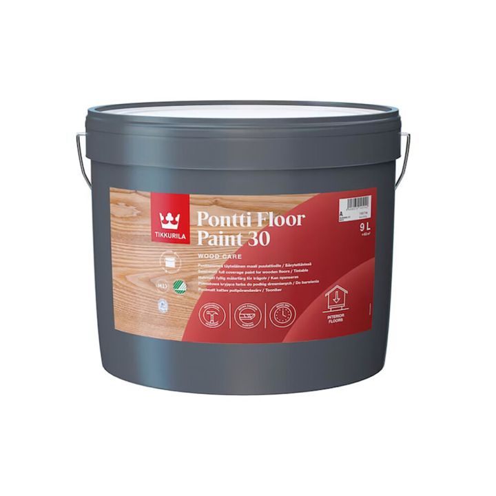 Puulattiamaali Tikkurila Pontti Floor Paint 30 9 l