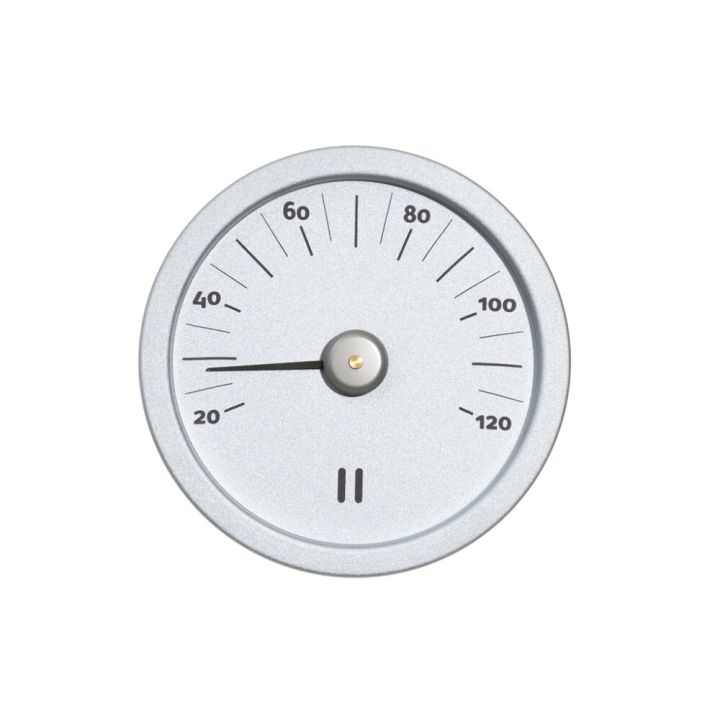 Saunan Lämpömittari Rento Alumiini Natural