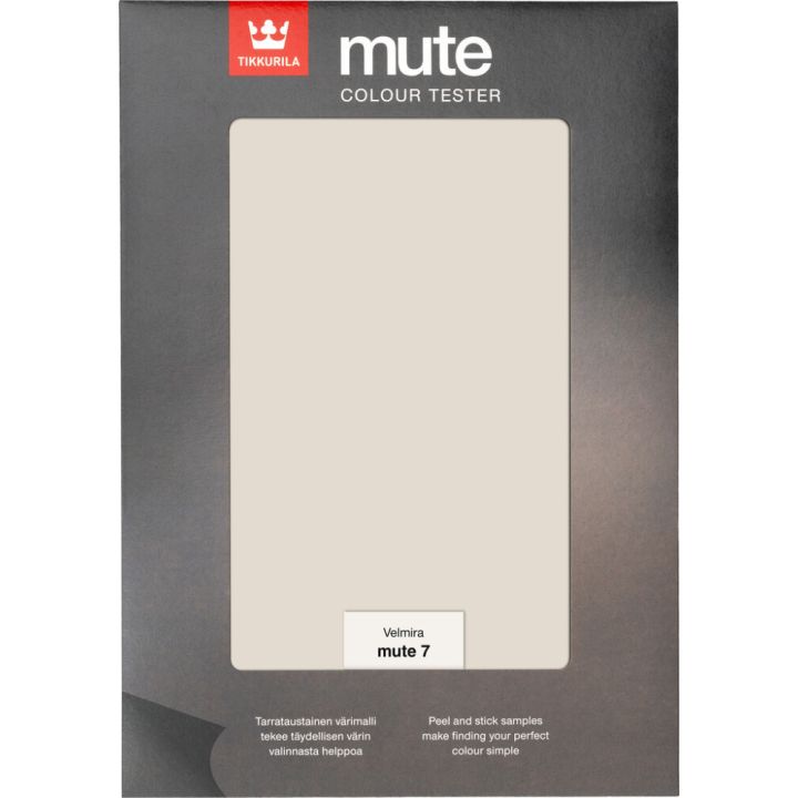 Tarravärimalli Tikkurila Mute 7 Velmira