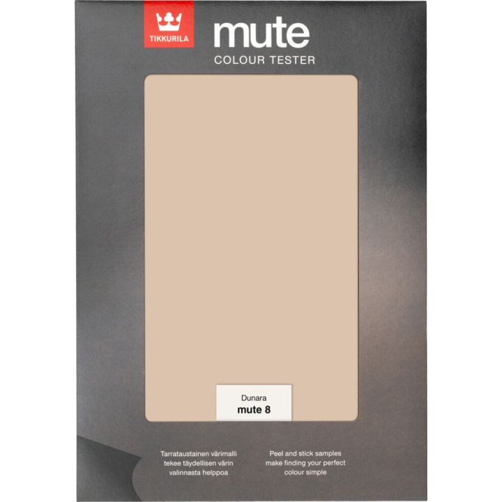 Tarravärimalli Tikkurila Mute 8 Dunara