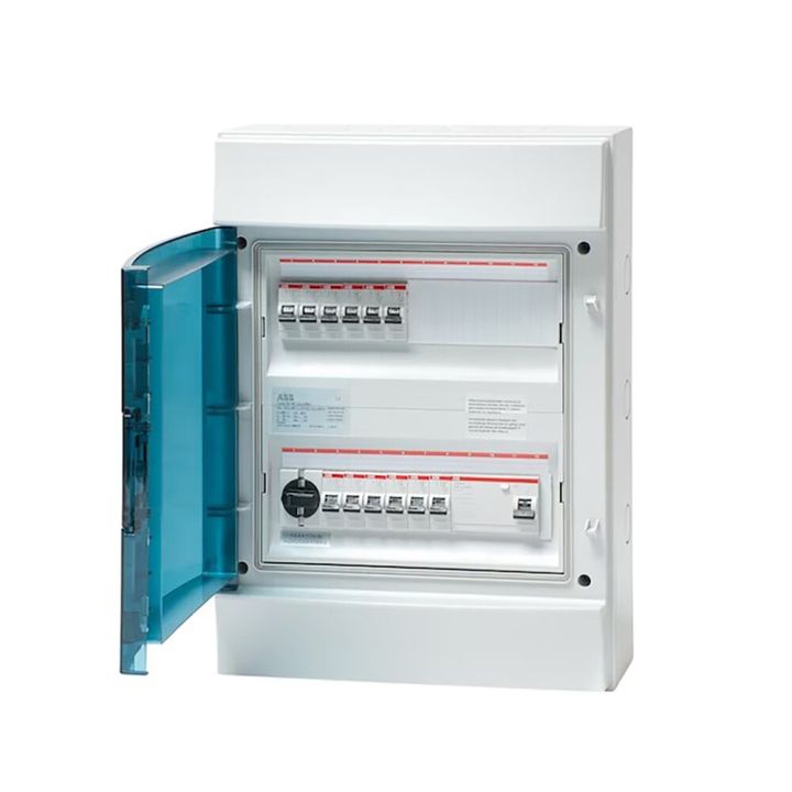 Ryhmäkeskus ABB Mistral 40A VVSK 12JSK PC IP65 Valkoinen 320 x 435 x 155 mm