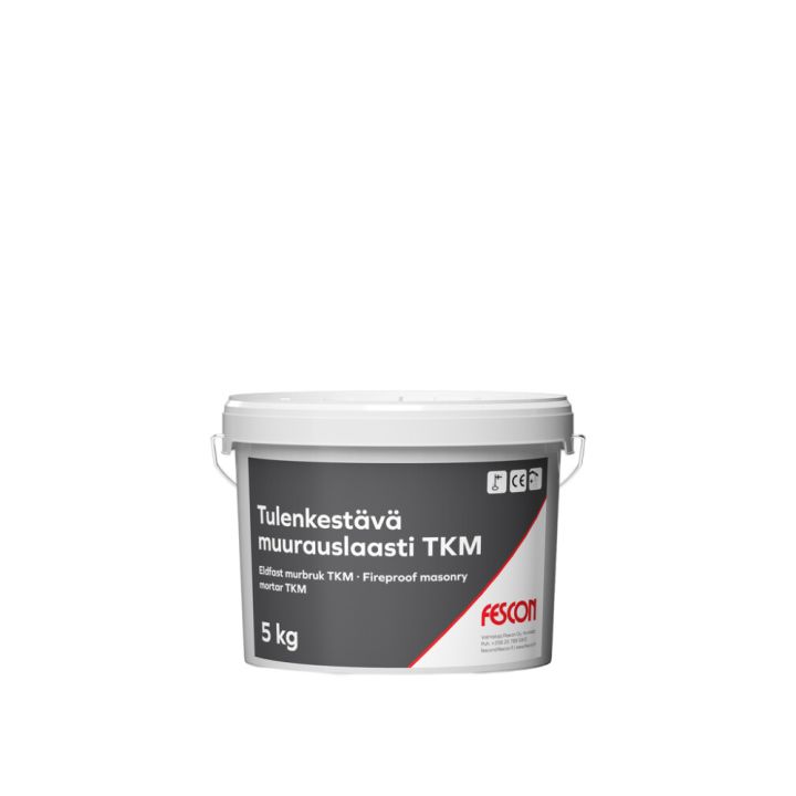 Tulenkestävä muurauslaasti Fescon TKM 5 kg