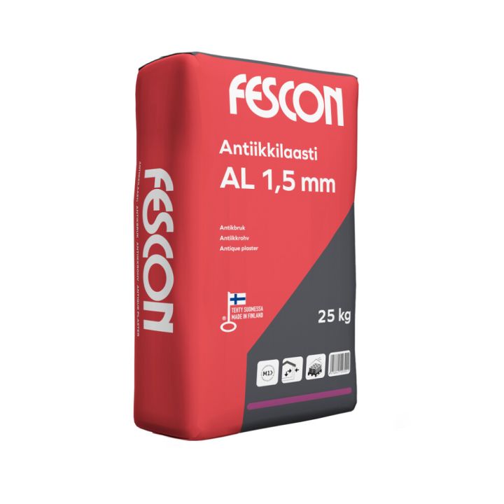 Antiikkilaasti Fescon AL 1,5 mm 25 kg