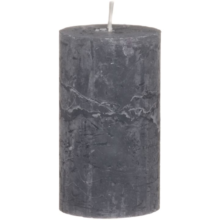 Pöytäkynttilä Rustic 6,5 x 12 cm lajitelma