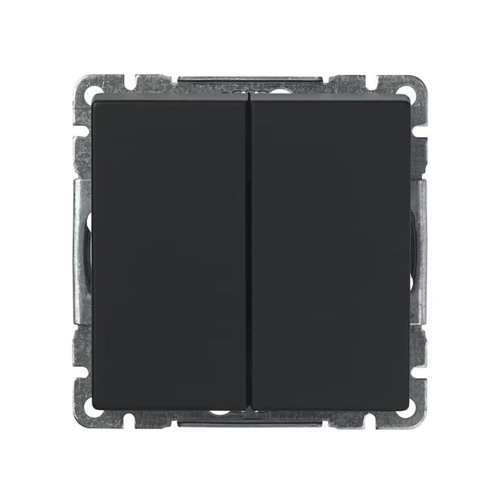 Kytkin ABB Impressivo 5 1065-885P Mattamusta 71 x 71 mm