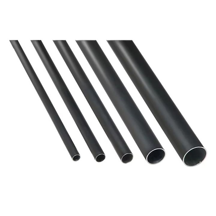 Alumiiniputki Ensto musta 25 x 3000 mm