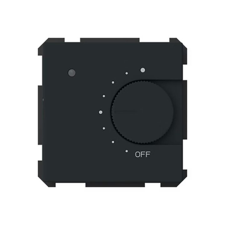 Yhdistelmätermostaatti ABB bluetooth musta 70 x 70 mm