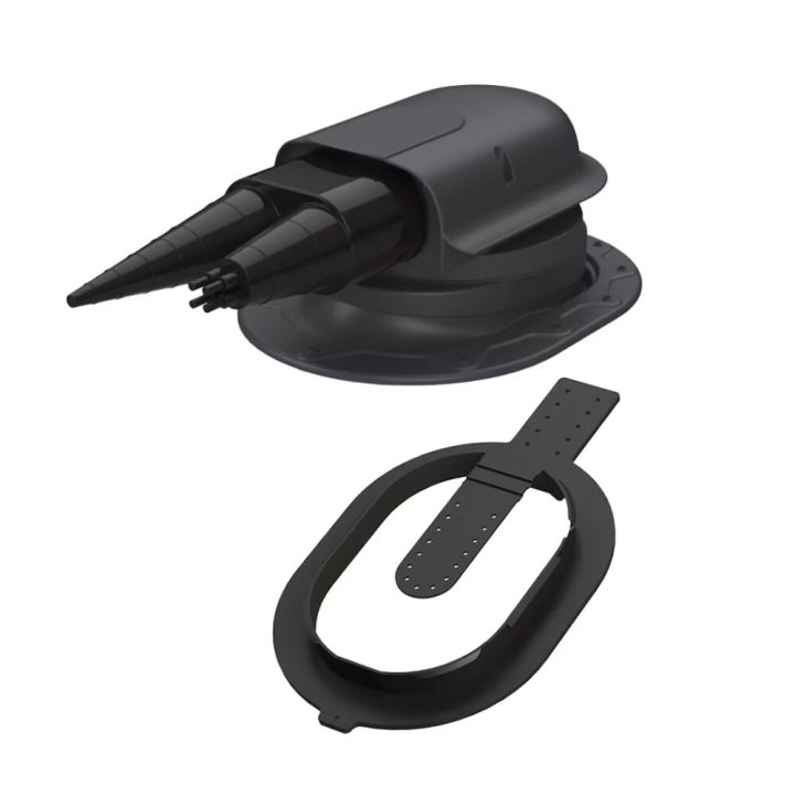 Kattolevy Vilpe Click Solar Classic musta 433 x 276 x 180 mm