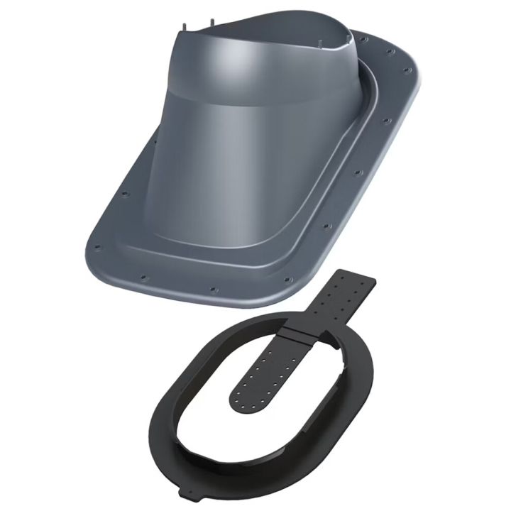 Kattolevy Vilpe Click Classic Vino harmaa 433 x 276 x 180 mm