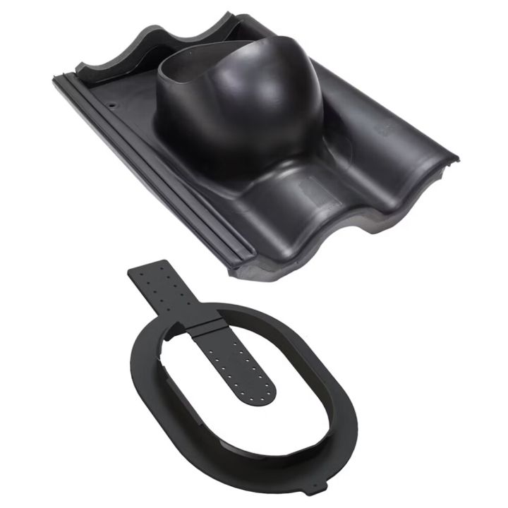 Kattolevy Vilpe Click Tiili 440 x 330 x 165 mm Musta