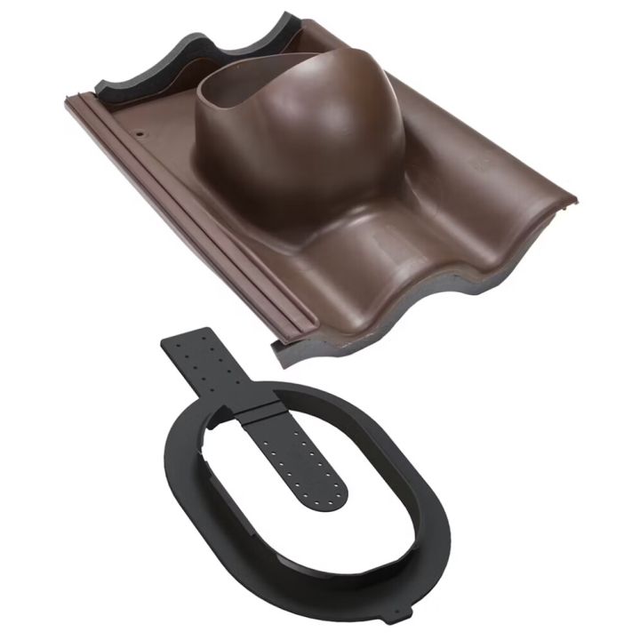 Kattolevy Vilpe Click Tiili 440 x 330 x 165 mm Ruskea