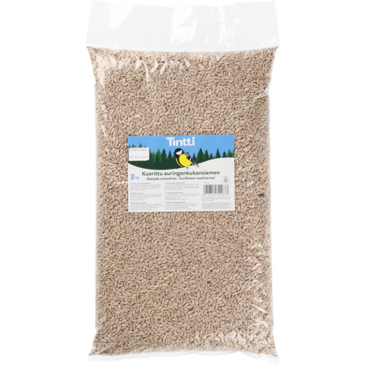 Auringonkukansiemen Tintti kuorittu 3 kg
