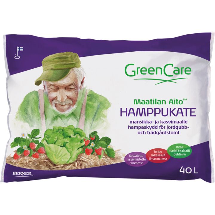 Hamppukate Greencare Maatilan Aito kasvimaalle 40 l