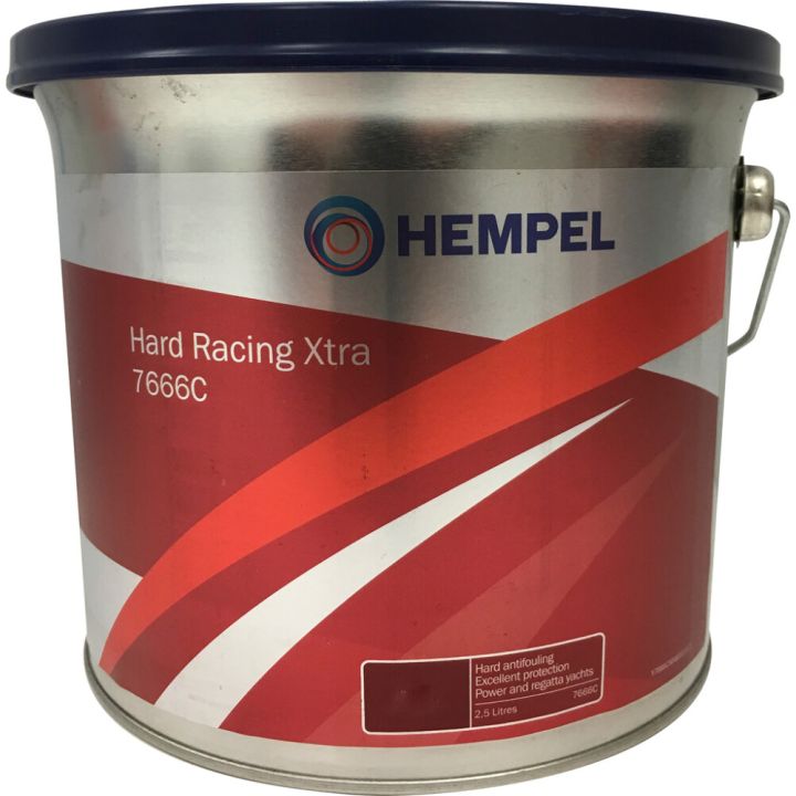 Kova Antifouling-maali Hempel Hard Racing Xtra 7666C True Blue 2,5 l