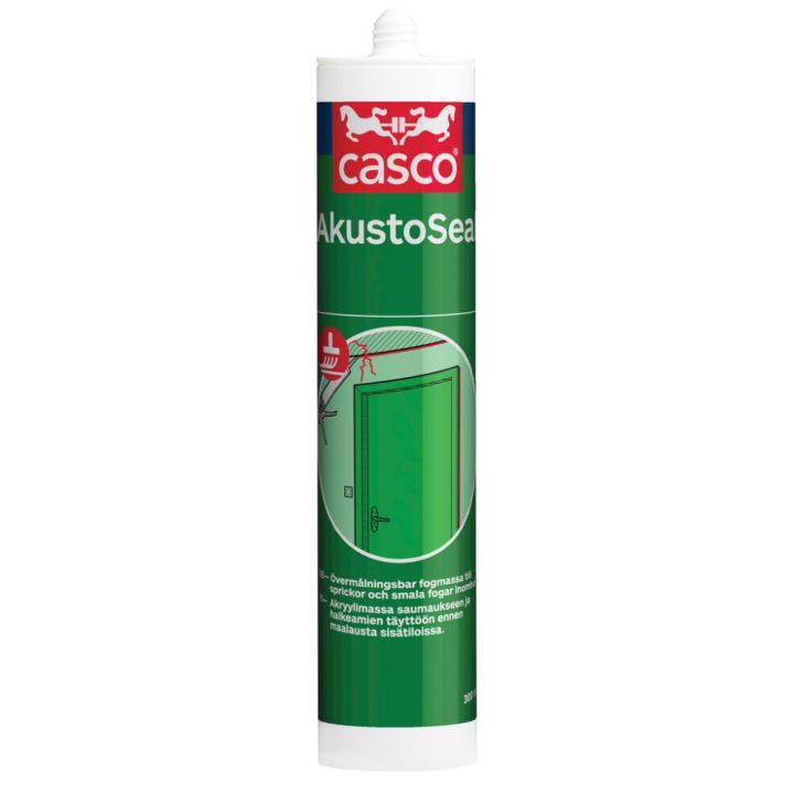 Akryylisaumamassa Casco AkustoSeal 300 ml