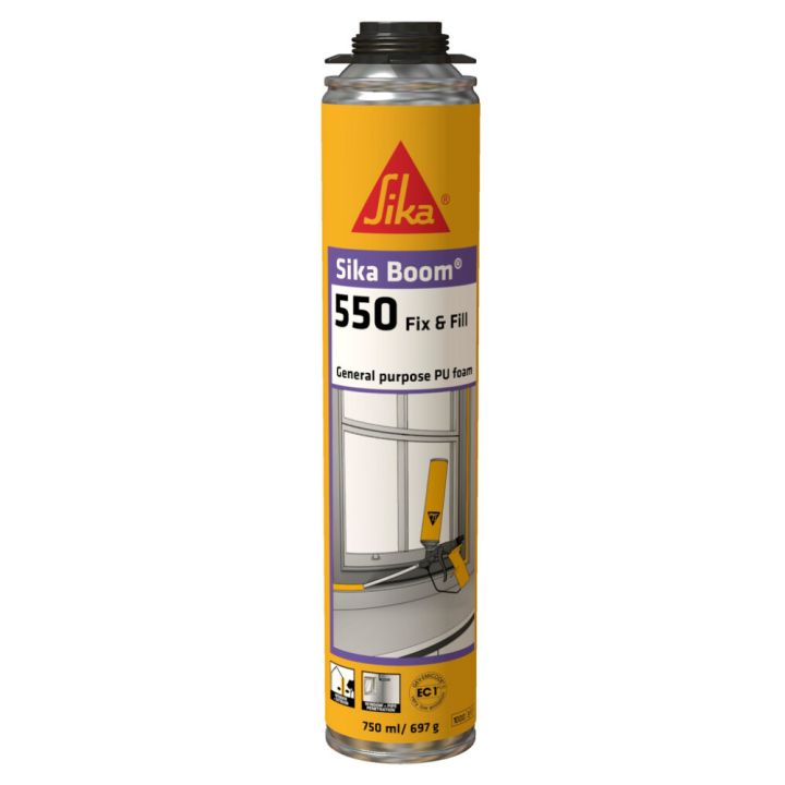 Polyuretaanivaahto Sika Boom - 550 Fix & Fill 750 ml