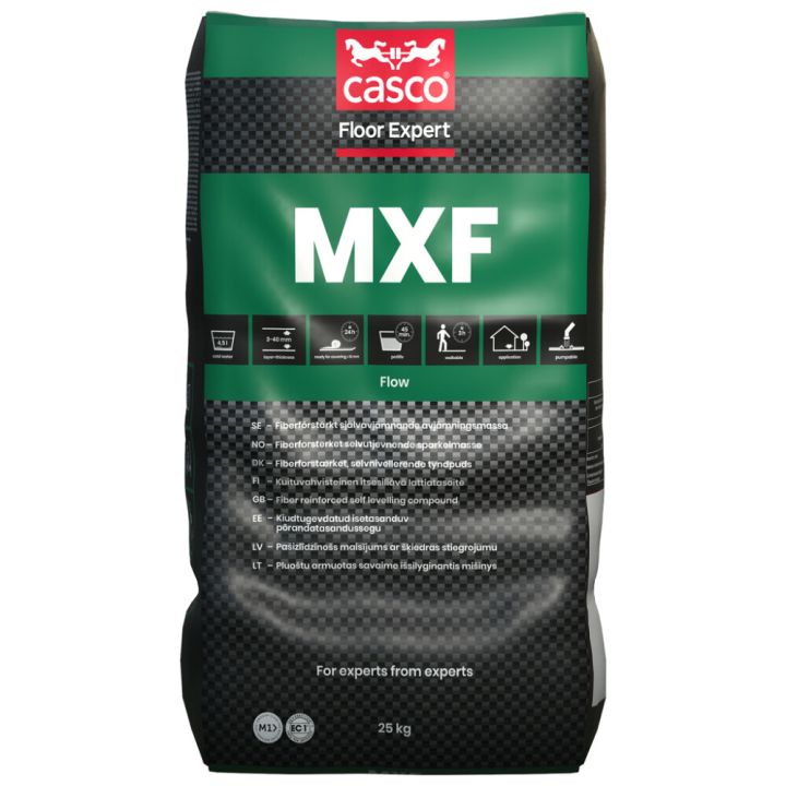 Lattiatasoite Casco FE MXF 25 kg kuituvahvistettu