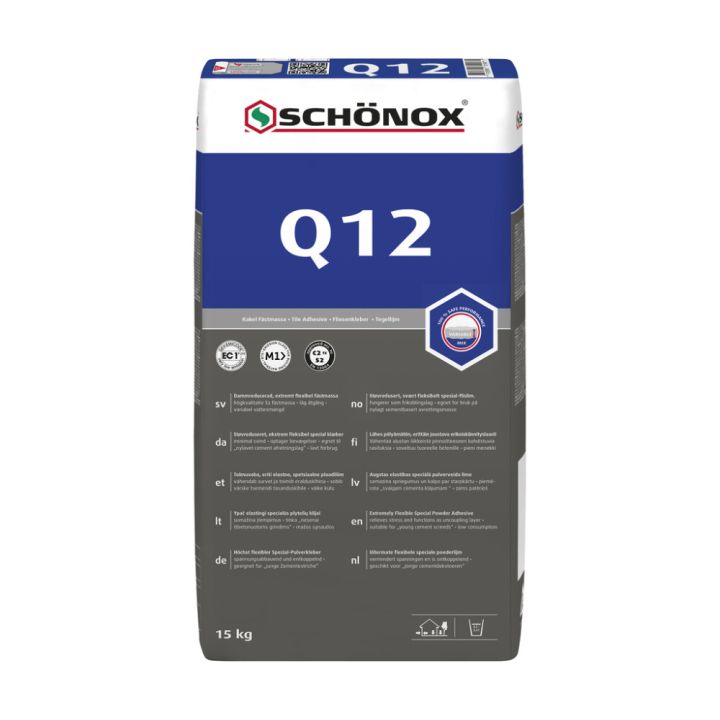 Kiinnityslaasti Schönox Q12 15 kg
