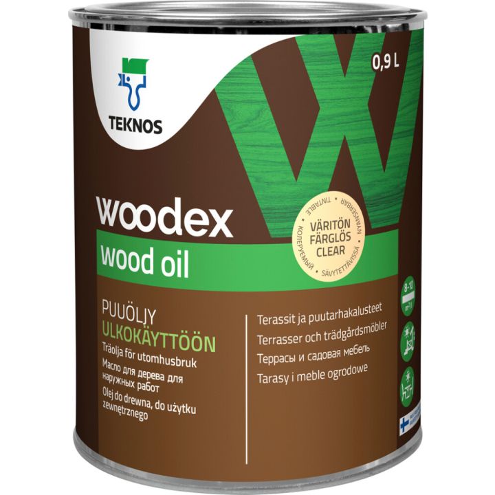 Puuöljy Teknos Woodex Wood Oil Väritön