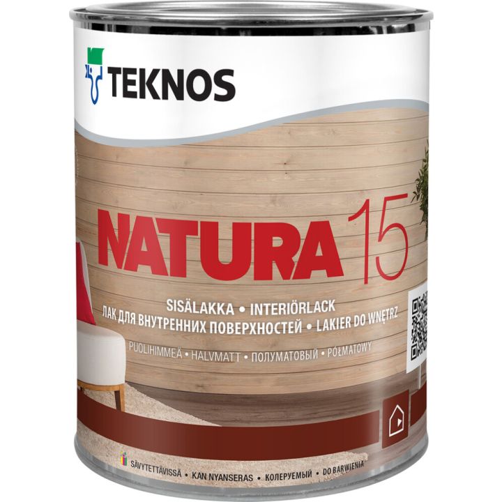 Sisälakka Teknos Natura 15