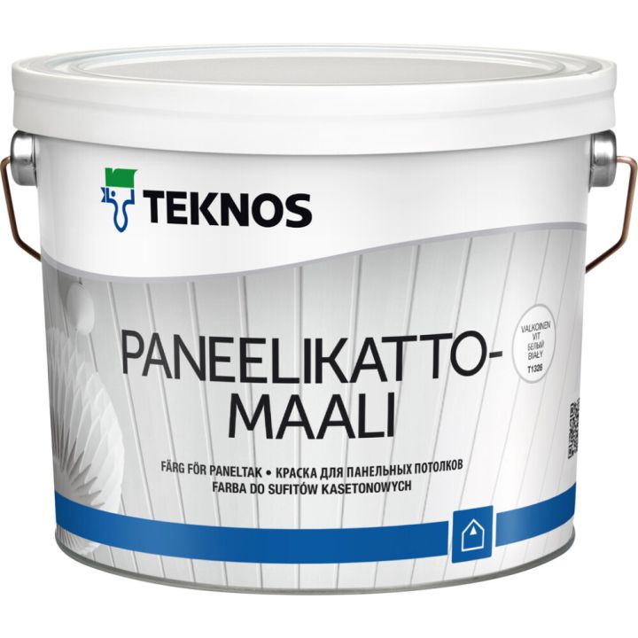 Paneelikattomaali Teknos Valkoinen