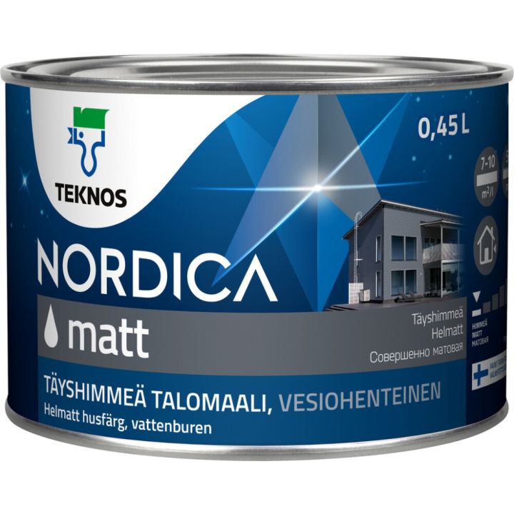 Ulkomaali Teknos Nordica Matt