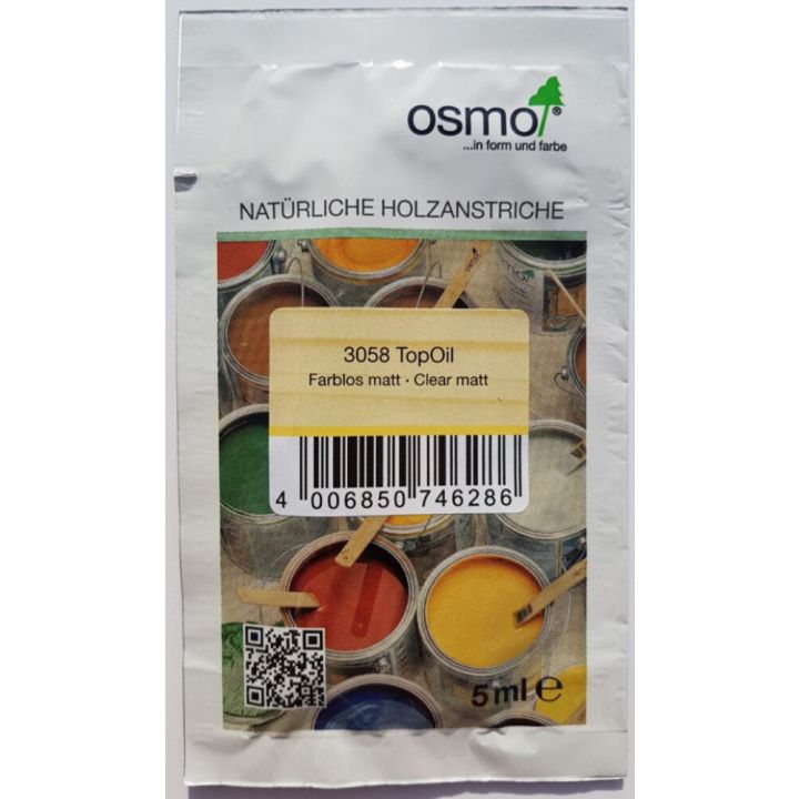Näytepussi Osmo Color Öljyvaha TopOil Työtasoille 5 ml